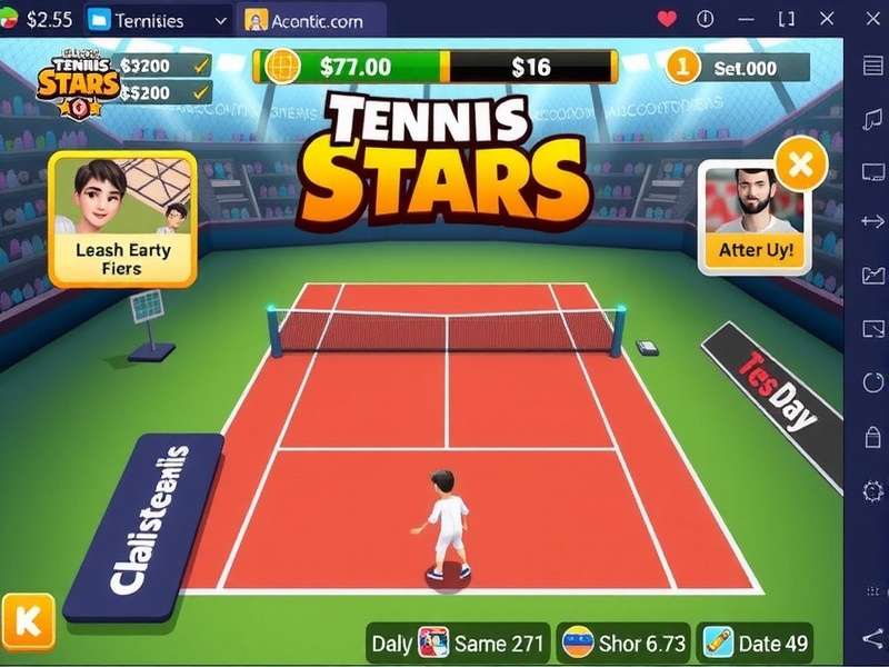 Clash Of Tennis Stars Controls Guide
